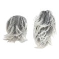 thumbnail image 3 of Pièce de Cheveux Chignon Décoiffé avec Pince à Fil Flexible dans Extension de Queue de Cheval Chignon en Cheveux Humains Naturels pour Femmes, 3 of 6