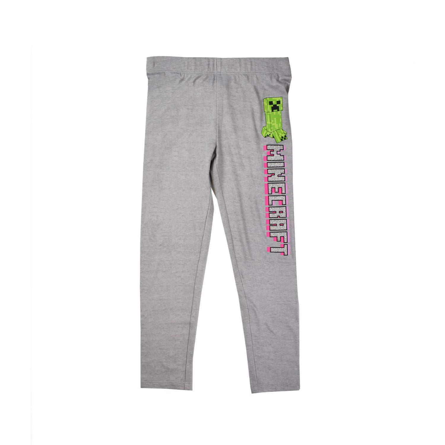 Girls Minecraft Next Level Creeper Leggings