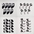 thumbnail image 5 of pitrice 7Pcs Golf Club Headcover Iron Head Cover Wedge Protector Sleeve Black Angle, 5 of 5