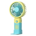 thumbnail image 2 of Rbaofujie Desk Fans Small Quiet Mini Small Fan Student Portable Handheld Fan Outdoor Travel Small Electric Fan Mute Handheld Small Electric Fan Fans for Kids, 2 of 7