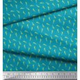 thumbnail image 2 of Soimoi Velvet Fabric Dot & Parrot Bird Print Sewing Fabric Yard 58 Inch Wide, 2 of 3