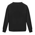 thumbnail image 4 of Birdeem Mode Femmes Décontracté Uni Manches Longues Chandail Chandail en Molleton Blouse Tops, 4 of 5