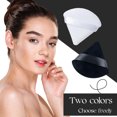 thumbnail image 5 of Black White Triangle Velvet Powder Cosmetic Puffs Mini Makeup Sponge Make Up Tools, 5 of 5