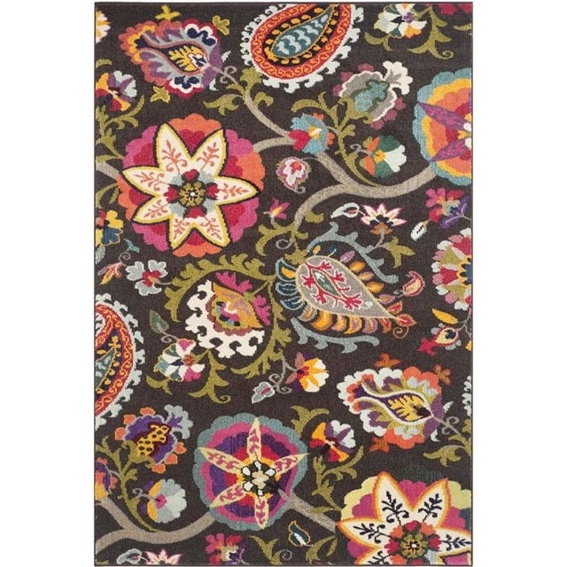 Safavieh Monaco Brown Contemporary Rug - 5'1" x 7'7"