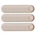 thumbnail image 2 of 1PC Stainless Steel Cutlery Set Compostable Paper Plates Heavy Duty 60 Pack Biodegradable Disposable Plates Disposable Dinner Plates Made Of Natural Sugarcane Wheat ，Microwave Table Chargers, 2 of 9