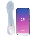 thumbnail image 1 of Satisfyer Vibromasseur à Pompe à Air 5+ Vibe à Point G Bleu, 1 of 5