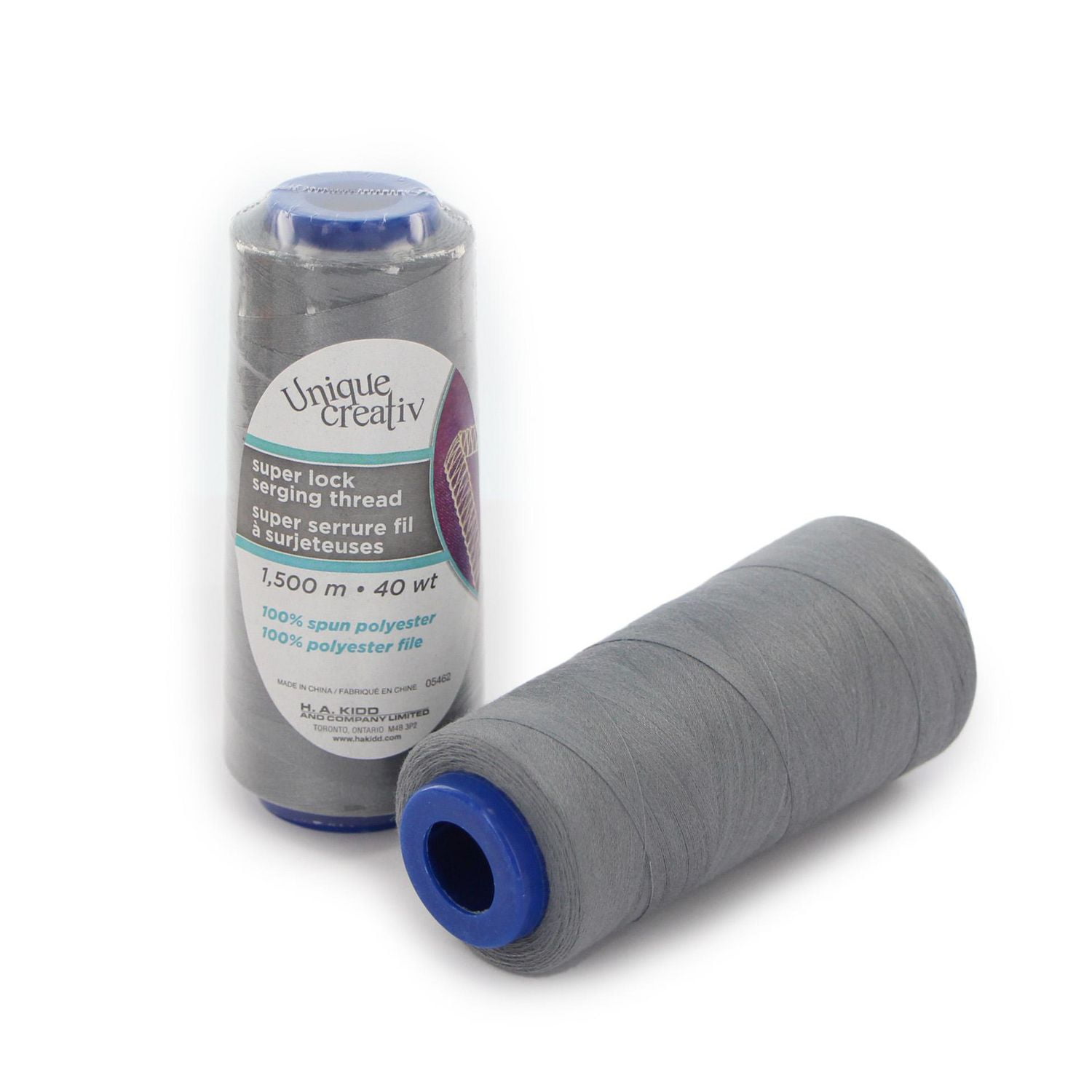 UNIQUE CREATIV TRULOCK 40 wt polyester fil de surjet 1500 m (1640 yd) Cone