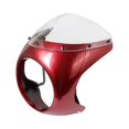 thumbnail image 3 of funtasica Headlight Fairing Screen Motorcycle Windshield for Motorbike Red, 3 of 9