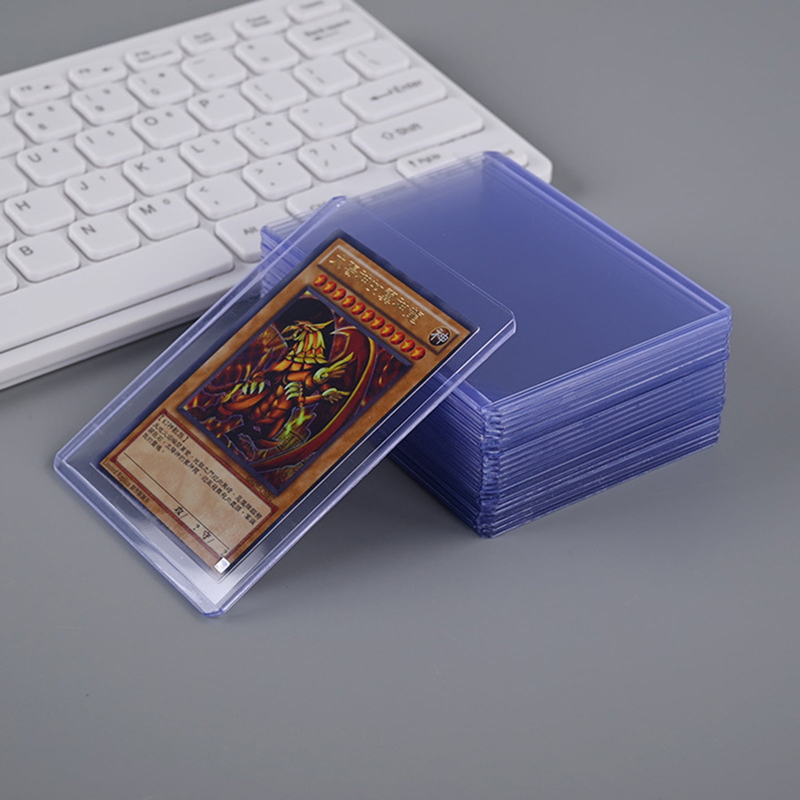 playing card sleeve Thick Sleeves Or Sports Trading Cards. Ultra Pro's 2.5"" x 3.5""