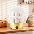 thumbnail image 1 of Cagogo under $5 Egg Cooker, Mini Stainless Steel Egg Cooker, Double Layer Boiled Egg Breakfast Maker, Household Electric Appliance, Soft Hard Egg Boiler, Compact Kitchen Tool, 1 of 6