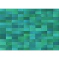 thumbnail image 1 of Ahgly Tapis Rectangulaire Lavable en Machine Intérieur Transitionnel Moyen Vert Printemps, 2 Pieds x 3 Pieds, 1 of 7