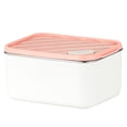 thumbnail image 1 of Food Storage 600ml Portable Lunch Container with Tiered Stainless Steel Design and Microwave Compatibility for Work and Picnics, 1 of 6