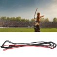 thumbnail image 4 of Bow String Recurve Bow Bowstring Black Red Nylon Universal Archery Equipment Supplies Bowstring Bow String For Recurve Bow Longbow Hunting, 4 of 7