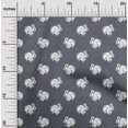 thumbnail image 1 of oneOone Polyester Lycra Fabric Rabbit Block Print Fabric By Yard 56 Inch Wide, 1 of 4