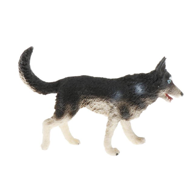 Simulation Animals Model Figure Kids Educational Science Animal Toy Kids Nature Simulation Toy Decor Husky