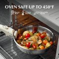 thumbnail image 4 of Bamboohart 10pcs/7pcs Stainless Steel Pots And Pans Set  Kitchen Cookware Sets Stainless Steel  Stainless Steel Pot And Pan Set with Detachable Handle  Oven Safe  Induction Ready, 4 of 7