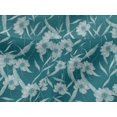 thumbnail image 4 of oneOone Viscose Jersey Teal Green Fabric Florals Craft Projects Decor Fabric Printed By The Yard 60 Inch Wide, 4 of 4