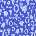 thumbnail image 1 of Ahgly Company Machine Washable Indoor Square Transitional Jeans Blue Area Rugs, 4' Square, 1 of 7