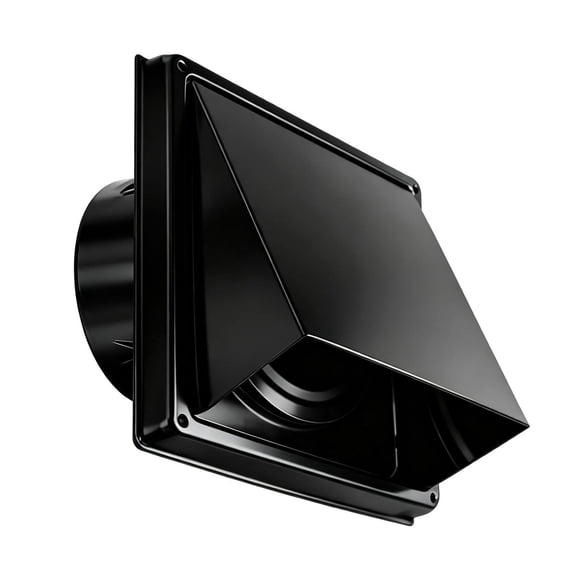 Luzkey Housse d'Évent de Sécheuse Extérieure, Housse de Ventilateur d'Extraction de Qualité Supérieure pour Buanderie, Maison, Salle de Bain, 6 Pouces