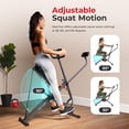 thumbnail image 3 of Smart Upright Row-N-Ride® Squat Assist Trainer Machine for Abs and Glute Workout, 3 of 6
