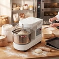 thumbnail image 1 of Commercial 10.5QT Dough Mixer,Food Mixer Machine 650W Dual-Rotation Kneading with Touchscreen Timer & Safety Shield, for Bakeries, Pizza Restaurants, Commercial Kitchens, 1 of 8