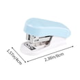 thumbnail image 4 of Sentmoon Small Stapler Staplers for Desk Cartoonoon Stapler Set Of Elementary School Students Cute Mini Stapler Bookbinding Daily Stapler General, 4 of 7