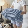 thumbnail image 2 of TACILIP 39.4x27.6in Soft and Thick Double Layer Raschel Blanket A Must Have Warming Artifact In Winter Suitable for Beds Sofas and Other Scenes Providing The Ultimatecomfort Blankets, Mom Gifts, 2 of 6