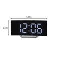 thumbnail image 3 of EGNMCR Table Clock Large Screen LED Curved Screen Alarm Clock Intelligent Electronic Digital Clock For Bedroom Office, Gift, 3 of 6