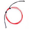 thumbnail image 1 of Braided Bracelet Multicolor Aesthetic Jewelry Drawstring Unique Boho Bracelets Hand Rope Women Accessories for Teen Girls Red+Black, 1 of 9