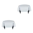 thumbnail image 1 of Baohd Spoiler d'Extension de Déflecteur de Vent de Moto Robuste et Stable avec Stabilité de Confort Réglable à Clipser Durable Bleu Transparent 2Set, 1 of 6