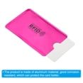 thumbnail image 4 of Uxcell Pochettes de Blocage RFID Prévention du Vol d'Identité Cartes de Crédit Protecteur Sécurisé Supports Pochettes Rouge Lot de 12, 4 of 6