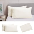 thumbnail image 1 of Birdeem King Size Pillow Cases with Envelope Closure, Soft Brushed Microfiber Fabric, Shrinkage and Fade Resistant Pillow Covers Set of 2, Comfortable and Durable Bedding Accessories, 1 of 9