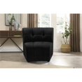 thumbnail image 2 of Meridian Furniture Limitless Fauteuil Modulaire en Velours Noir, 2 of 7