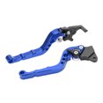 thumbnail image 2 of Motorcycle Brake  Lever, Aluminium Alloy Universal  Braking Performance Decorative  Brake Handle  For Autocycle Black,Blue,Red, 2 of 8