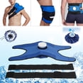 thumbnail image 1 of Lubelski Pain Relief Hot Cold Therapy Reusable Ice Bag Pack Wrap for Knee Shoulder Back, 1 of 7