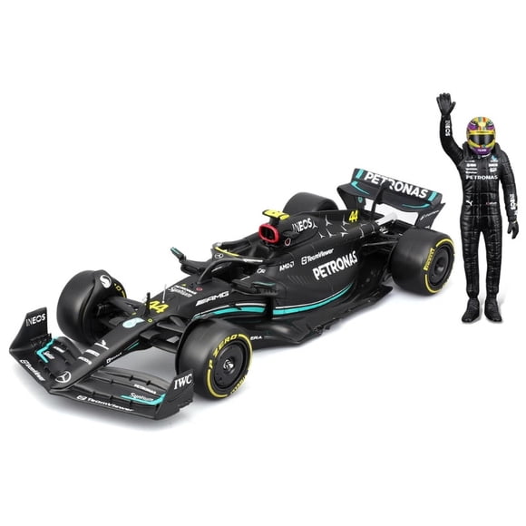 Bburago Mercedes AMG Formula 1 Race Car 1:24 Scale Diecast Collectible Model