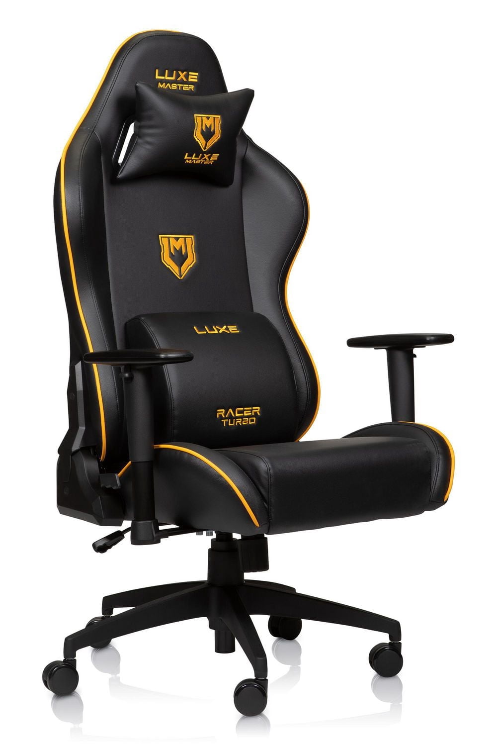 Luxe Racer Turbo Office, Desk & Gaming Chair - Supports up to 390lbs