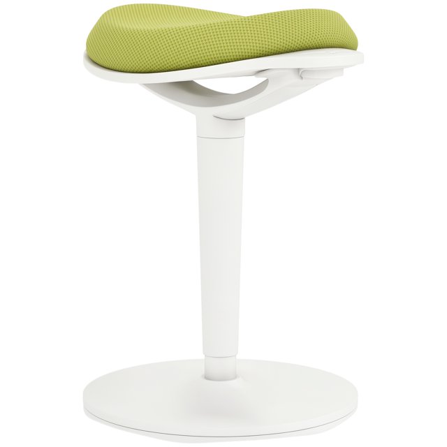 HOMCOM Mesh Ergonomic Wobble Stool for Standing Desks, with Rocking, Green