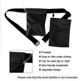 thumbnail image 3 of fastboy Adjustable Drainage Pouch Set Tools for Mastectomy Showering Operation black smal blue big 1Set, 3 of 6