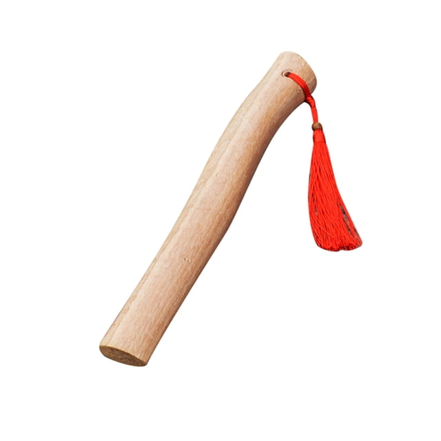 Home Kitchen Item Clearance Deals!Pcksrro Wooden Axe Handle Spare Axe Handle Red Rope Luck Axe Handle
