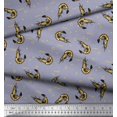 thumbnail image 2 of Soimoi Poly Georgette Fabric Circle,Dot & Prawns Ocean Fabric Prints by Yard 52 Inch Wide, 2 of 3