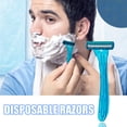 thumbnail image 4 of Bathroom For Men - Disposable 20X Small Two-Pack Wet Dry Shaver For Face Care In Bathroom Products Bathston, 4 of 8