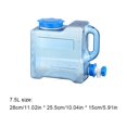 thumbnail image 2 of Estbridge Conteneur d'Eau de Camping avec Robinet Grande Capacité pour Camping Randonnée (15L) Outils de Camping Extérieur, 2 of 10