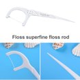 thumbnail image 1 of 50 Pcs/Set Toothpick Tooth Stick Floss Ultra-thin Dental Flosser ;;; ;;; ;;; ;;; Oral Hygiene Dental Health Plastic Floss, 1 of 9