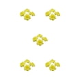 thumbnail image 2 of Baohd 50pack/lot Multi-color Fabric For Wide Application In Weddings And Parties Hats Fiber Realistic Appearance Soft Texture Yellow 4.5cm 5Set, 2 of 6