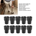 thumbnail image 3 of Walking Support Rubber End, 10 Pack Lightweight 19mm Inner Diameter Safety Walking Support Ferrule Protector Wear Resist  for Outdoor, 3 of 7