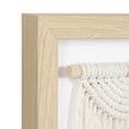 thumbnail image 2 of Œuvre d'art encadrée de Macramé tissé Design 3 hometrends, 2 of 8