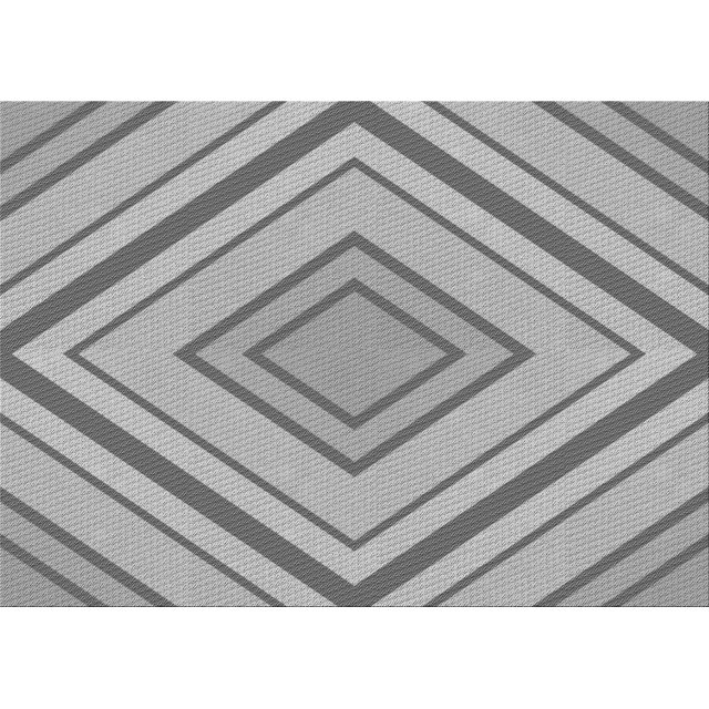 Ahgly Company Machine Washable Indoor Rectangle Transitional Platinum Gray Area Rugs, 2' x 3'