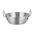 thumbnail image 1 of B Medium Capacity Stainless Steel Two-Ear Food Preparation Bowl Restaurant Grade Kitchenware With Polished Finish #OsNbp, 1 of 6