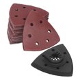 thumbnail image 3 of 51PCS Detail Sanding Pads Kit 6 Dust Removal Holes 3.5in Triangular Sandpaper for Wood Metal, 3 of 14